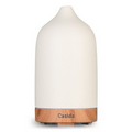 AROMA DIFFUSER Keramik weiß/Holz