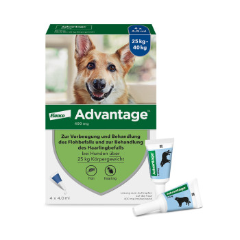 ADVANTAGE 400 Lösung Pipetten f.Hunde ab 25 kg