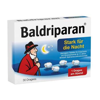 BALDRIPARAN Stark für die Nacht überzogene Tab.