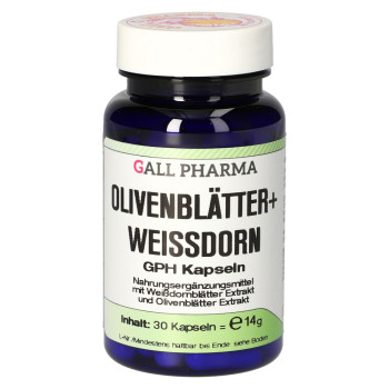 OLIVENBLÄTTER+Weißdorn GPH Kapseln