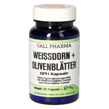 WEISSDORN+OLIVENBLÄTTER GPH Kapseln