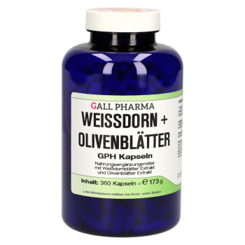 WEISSDORN+OLIVENBLÄTTER GPH Kapseln