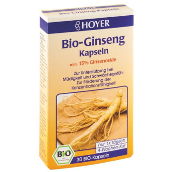 HOYER Bio Ginseng Kapseln