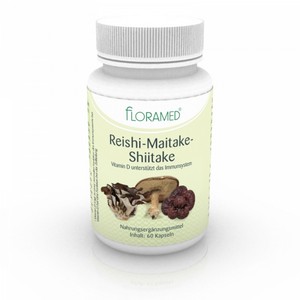 REISHI-MAITAKE-Shitake-Kapseln gutes f.ges.Zellen