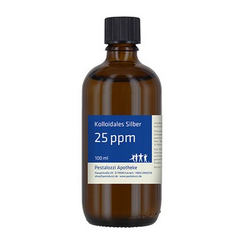 Kolloidales Silber (Silberwasser) 25 ppm