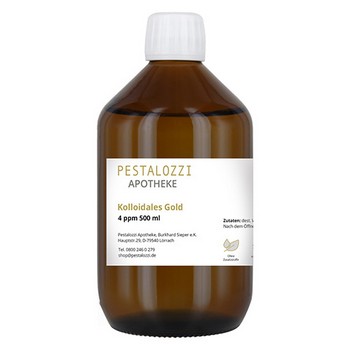 Kolloidales Gold (Goldwasser) ca. 4 ppm