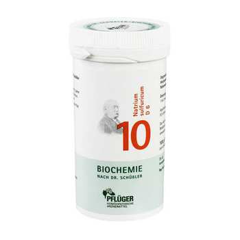 BIOCHEMIE Pflüger 10 Natrium sulfuricum D 6 Pulver