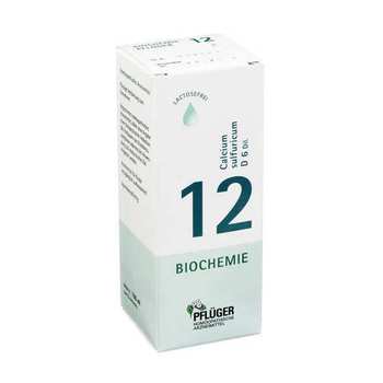BIOCHEMIE Pflüger 12 Calcium sulfuricum D 6 Tropf.