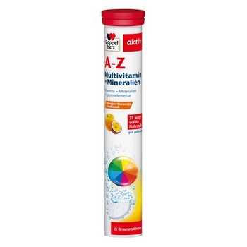 DOPPELHERZ A-Z Multivitamin+Mineralien Brausetabl.