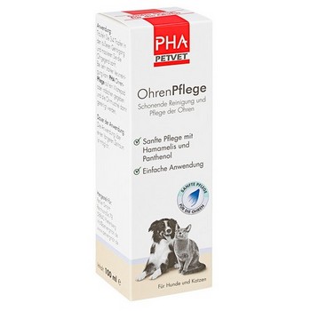 PHA OhrenPflege Tropfen für Hunde und Katzen
