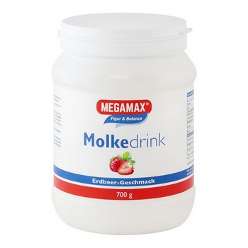 MOLKE DRINK Megamax Erdbeere Pulver