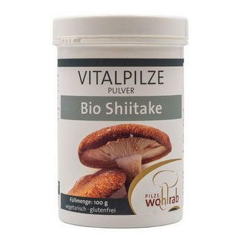 SHIITAKE BIO Vitalpilze Pulver