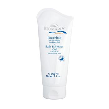 BIOMARIS Duschbad nature mit Sanddorn-Duft