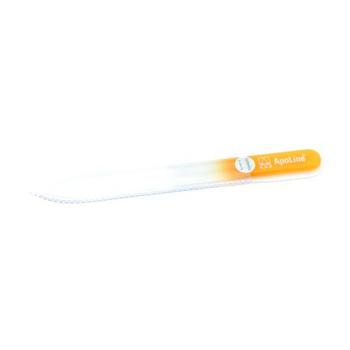 APOLINE Nagelfeile Glas 14 cm orange