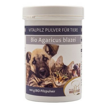 AGARICUS BLAZEI Bio Vitalpilzpulver für Tiere