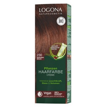 PFLANZEN HAARFARBE Creme 230 maronenbraun