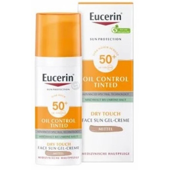 EUCERIN Sun CC Creme getönt mittel LSF 50+