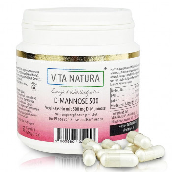 D MANNOSE KAPSELN 500 mg