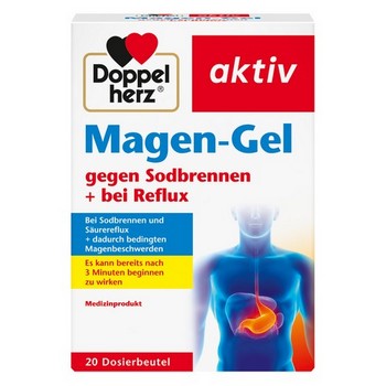 DOPPELHERZ Magen-Gel gegen Sodbrennen+bei Reflux
