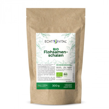 ECHT VITAL Bio Flohsamenschalen Pulver