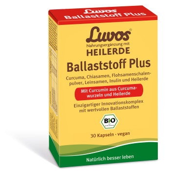 LUVOS Heilerde Bio Ballaststoff Plus Kapseln