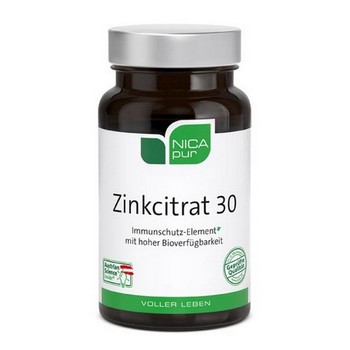 NICAPUR Zinkcitrat 30 Kapseln