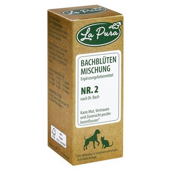 LAPURA Bachblütenmischung Nr.2 Glob.f.Hunde/Katzen