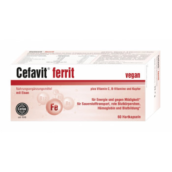 CEFAVIT ferrit Hartkapseln