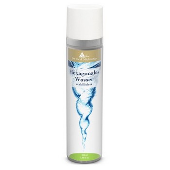 HEXAGONALES Wasser stabilisiert Creme