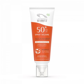 ALGA MARIS Sonnenspray Bio LSF 50+ wasserfest