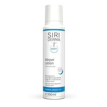 SIRIDERMA Körperlotion ohne Duftstoffe