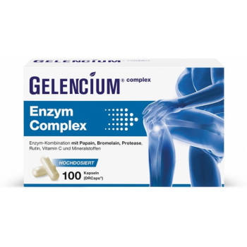 GELENCIUM Enzym Complex hochdos.m.Bromelain Kaps.