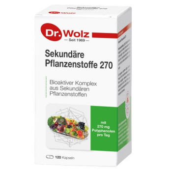 SEKUNDÄRE Pflanzenstoffe 270 Kapseln
