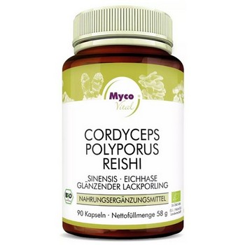 CORDYCEPS POLYPORUS Reishi Bio Pilzpulver-Kapseln