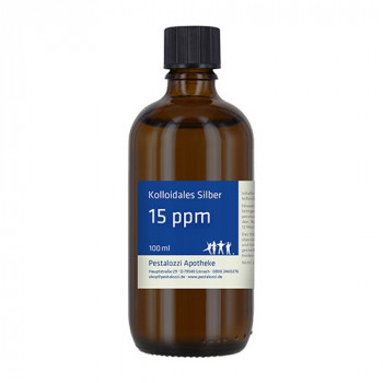 Kolloidales Silber (Silberwasser) 15 ppm