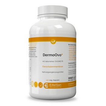 DermoOvo versorgt Bindegewebe, Haare + Nägel mit Zink + Vit. C