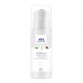 Silber Fußcreme