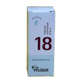 BIOCHEMIE Pflüger 18 Calcium sulfuratum D 6 Tropf.