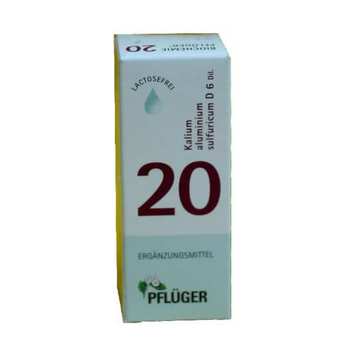 BIOCHEMIE Pflüger 20 Kalium alumin.sulfur.D 6 Tro.