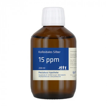 Kolloidales Silber (Silberwasser) 15 ppm
