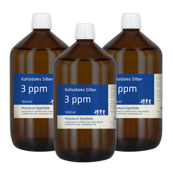 Kolloidales Silber (Silberwasser) 3 ppm