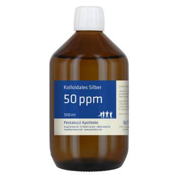 Kolloidales Silber (Silberwasser) 50 ppm